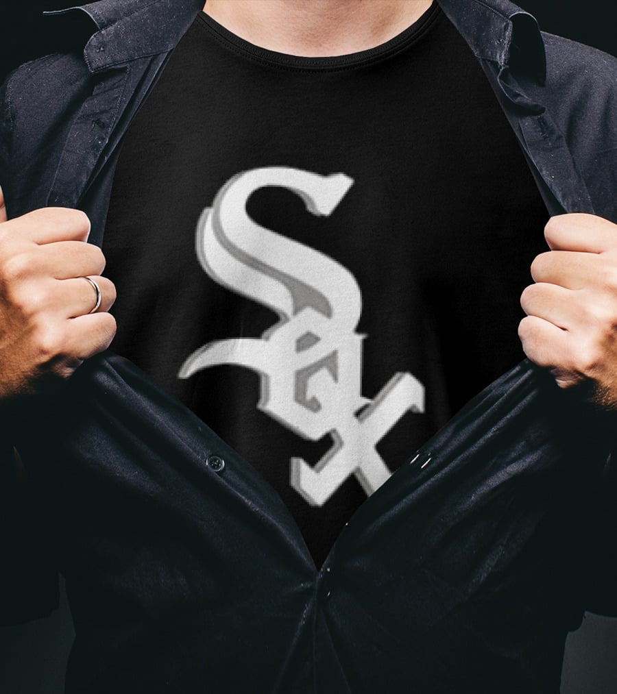 Chicago White Sox Cartoon 2 Sided Sox T-Shirt