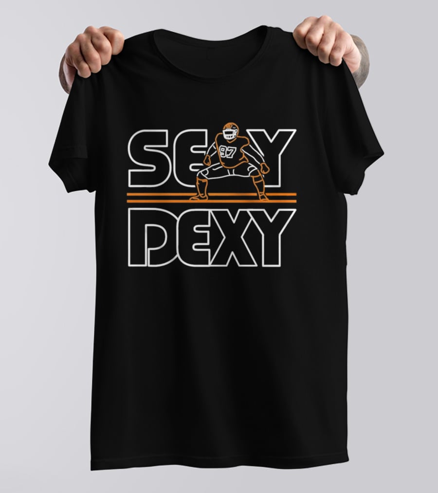 Sexy Dexy Dexter Lawrence II Number 97 Football Player T-Shirt