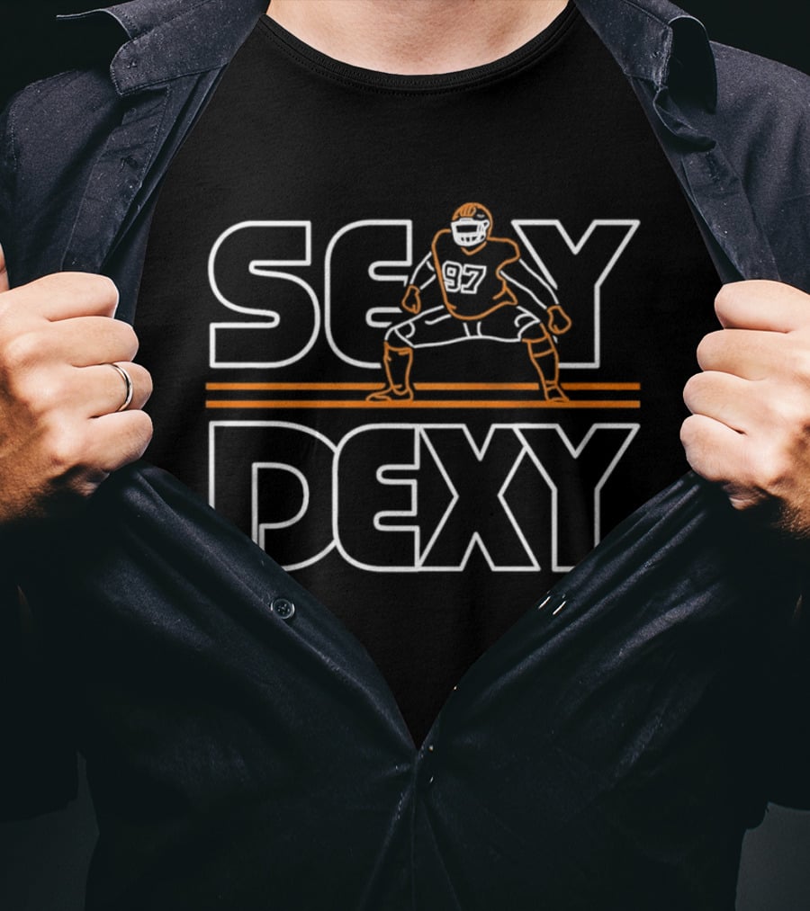 Sexy Dexy Dexter Lawrence II Number 97 Football Player T-Shirt