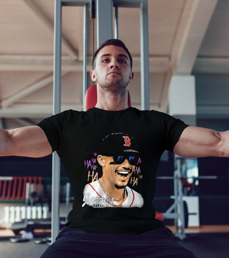 Jarren Duran They Laughed I Kept Going Boston Baseball Humor T-Shirt