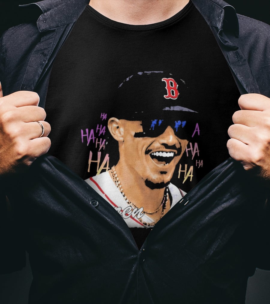 Jarren Duran They Laughed I Kept Going Boston Baseball Humor T-Shirt
