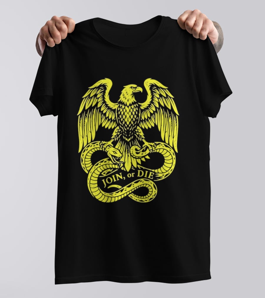 Join Or Die Eagle Snake T-Shirt