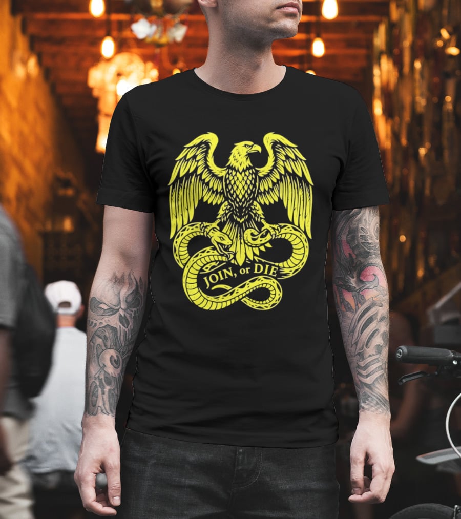 Join Or Die Eagle Snake T-Shirt