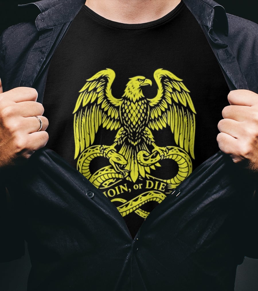 Join Or Die Eagle Snake T-Shirt