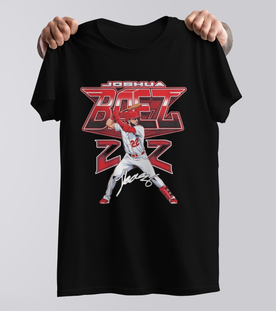 Joshua Baez 22 St. Louis Cardinals Baseball Player T-Shirt
