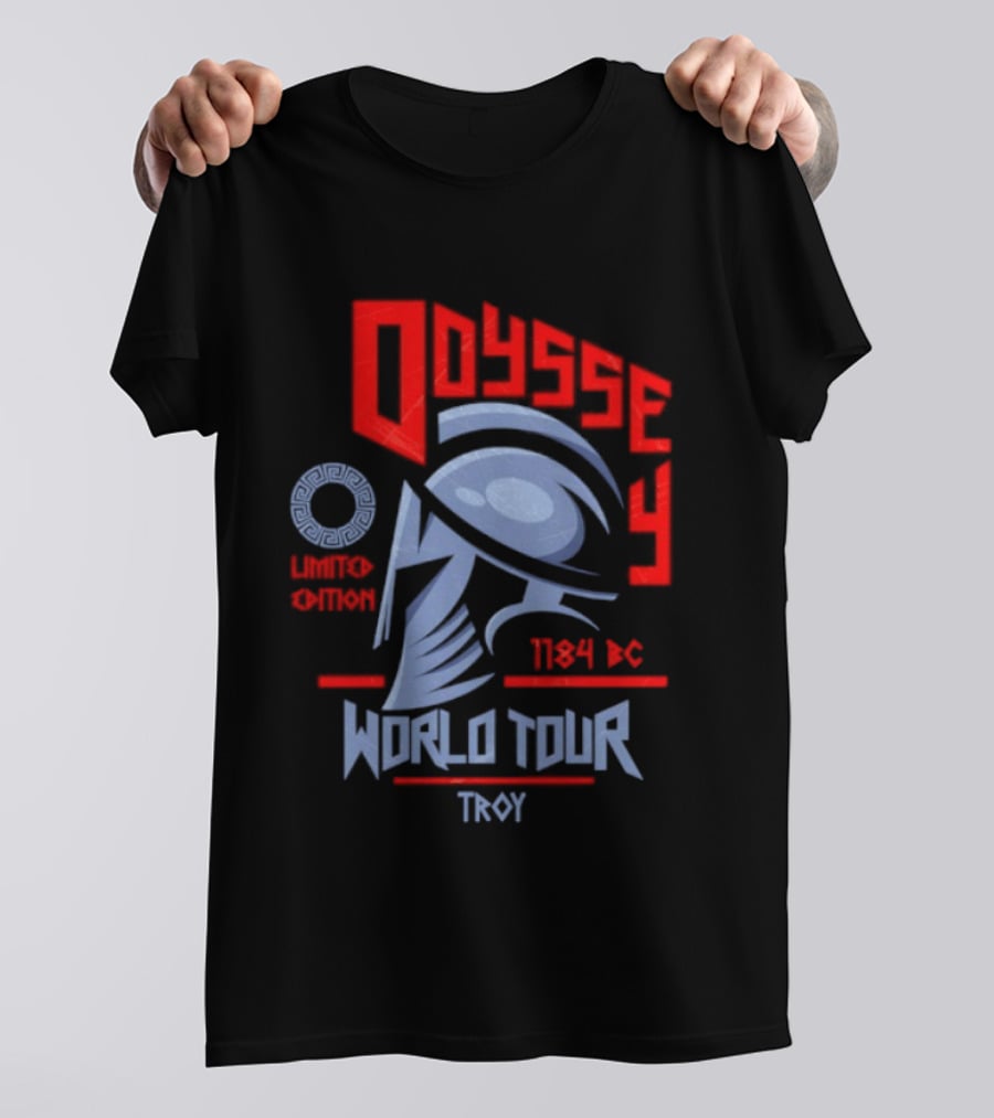 Odyssey Limited Edition World Tour 1184 BC Troy T-Shirt