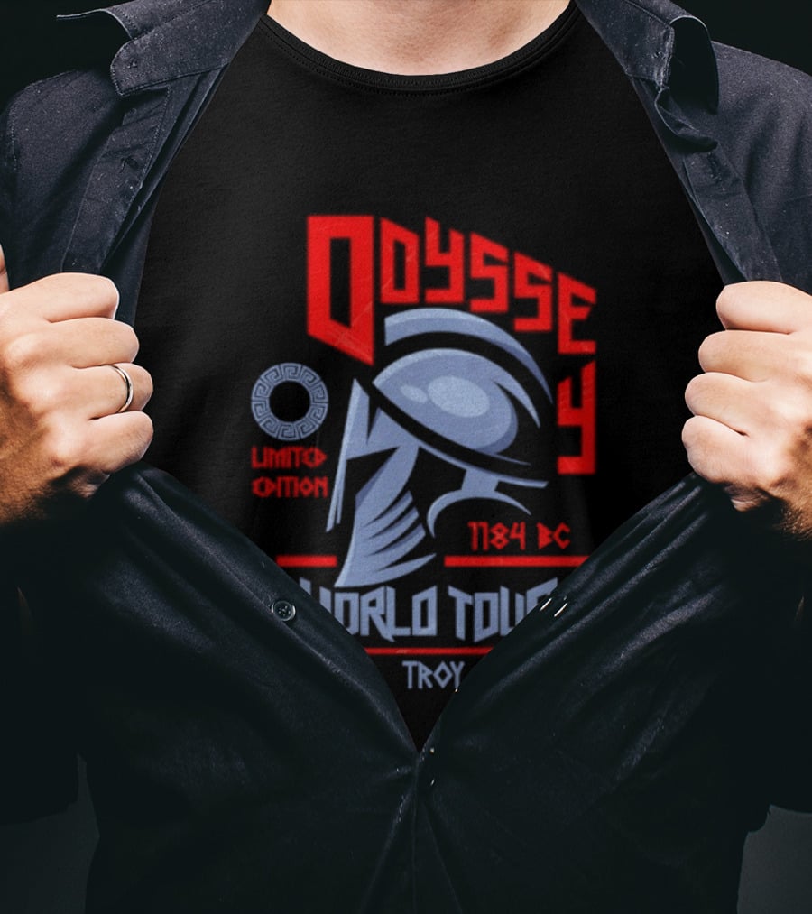 Odyssey Limited Edition World Tour 1184 BC Troy T-Shirt