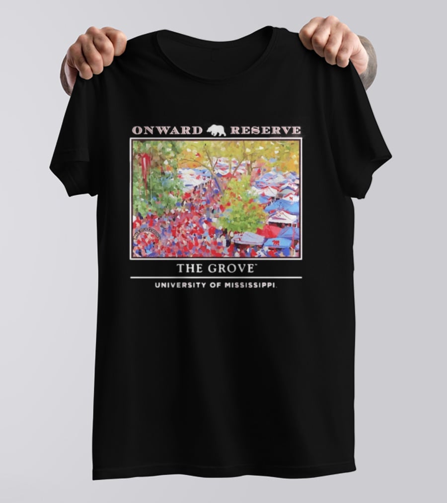 Onward Reserve The Grove University Of Mississippi Tailgate Scene T-Shirt