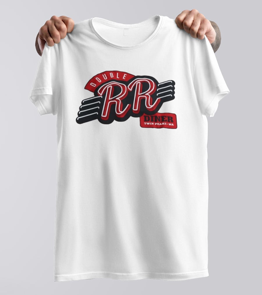 Double RR Diner Sign Twin Peaks WA T-Shirt