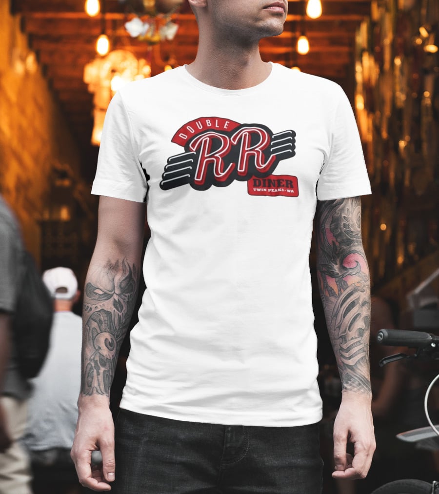 Double RR Diner Sign Twin Peaks WA T-Shirt