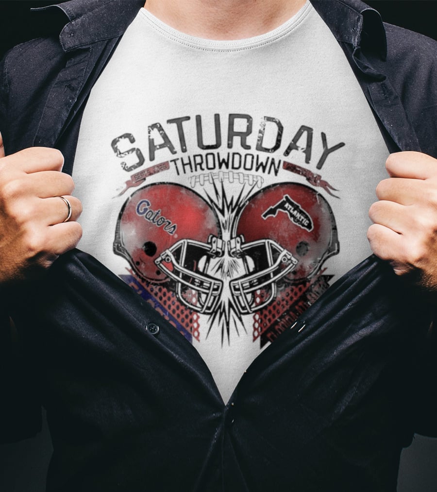 Saturday Showdown Florida Gators Vs Florida Atlantic Owls 2026 T-Shirt