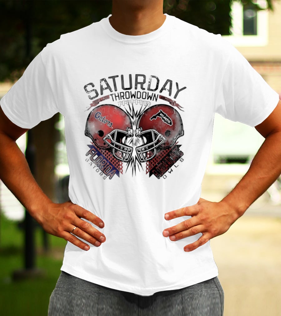 Saturday Showdown Florida Gators Vs Florida Atlantic Owls 2026 T-Shirt