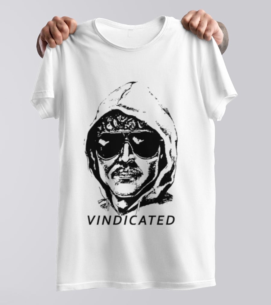 Unabomber Image Vindicated T-Shirt