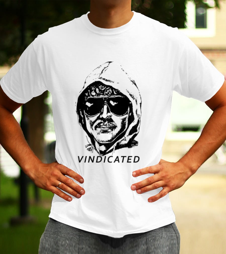 Unabomber Image Vindicated T-Shirt