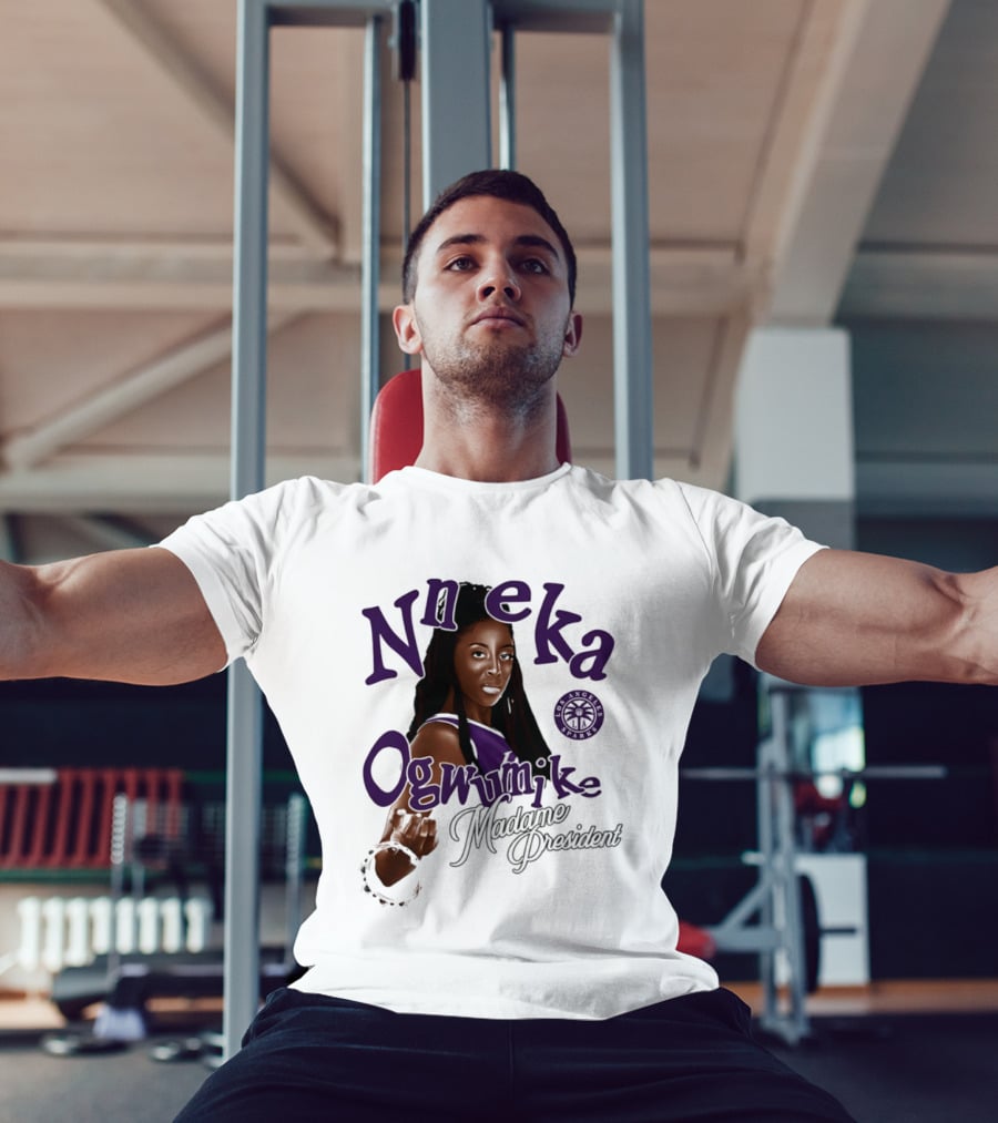 Nneka Ogwumike Madame President Los Angeles Sparks T-Shirt