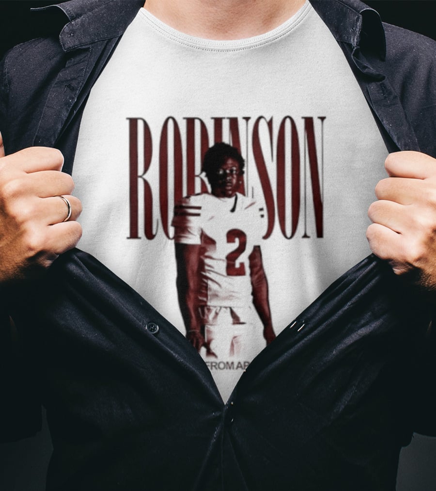 Robinson Football Cornerback From Apopka Florida T-Shirt