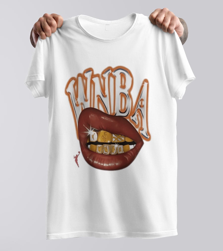 WNBA Grill Mouth Gold Teeth T-Shirt