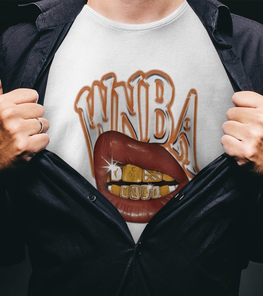 WNBA Grill Mouth Gold Teeth T-Shirt