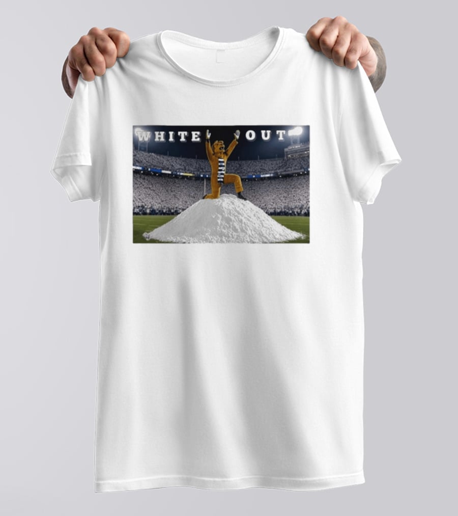 Nittany Lion Celebrate White Out Stadium Fan Gameday Event T-Shirt