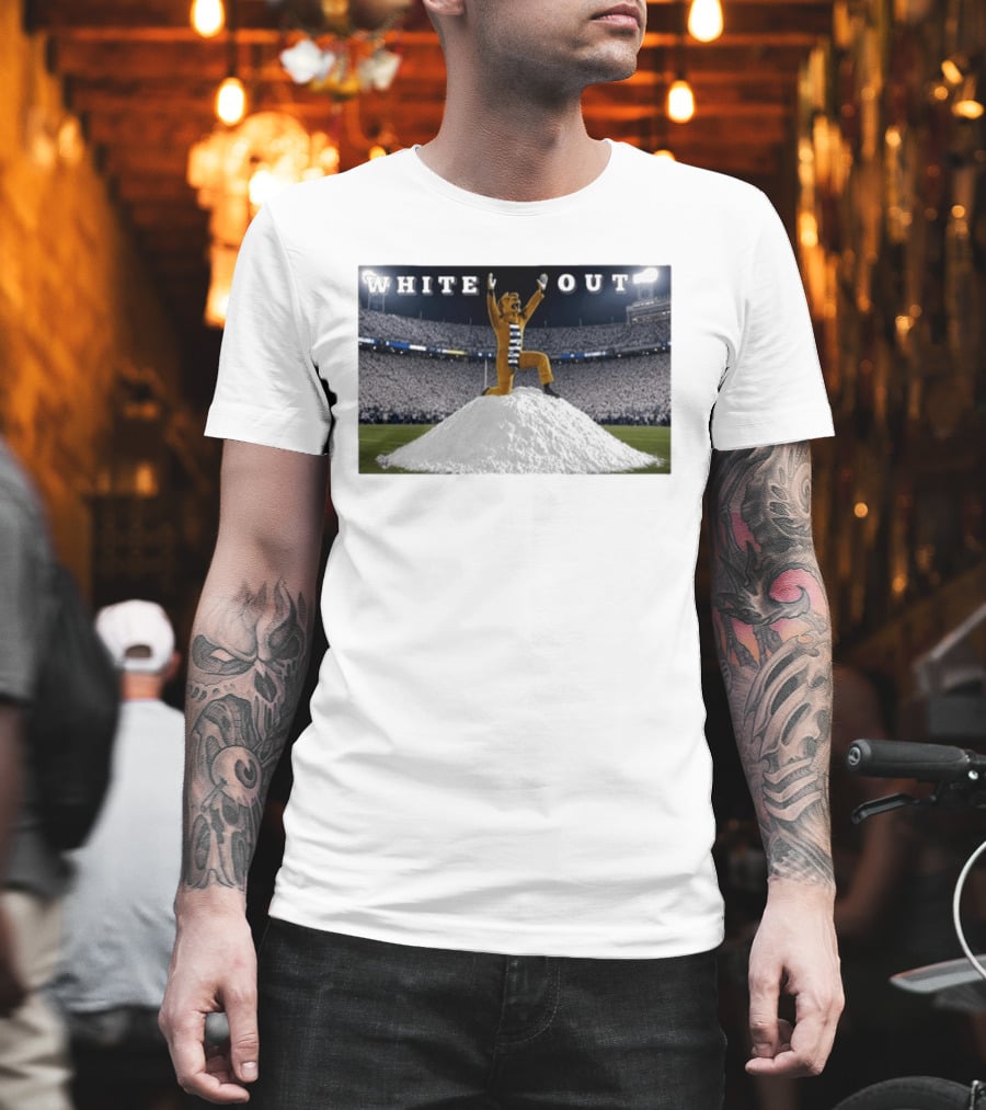 Nittany Lion Celebrate White Out Stadium Fan Gameday Event T-Shirt