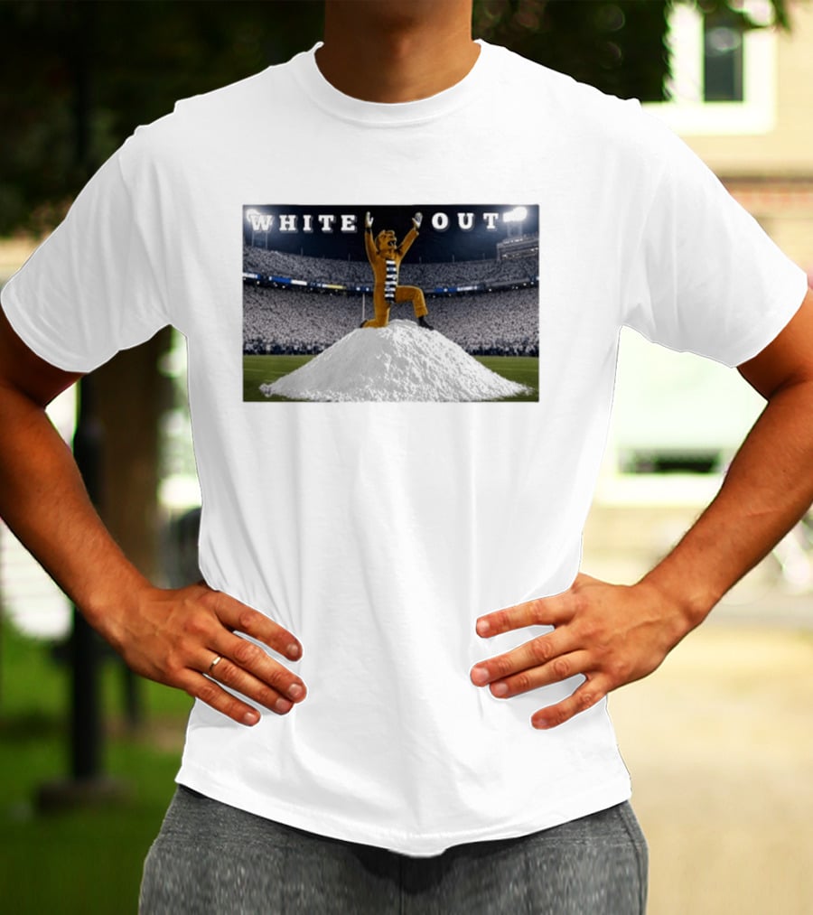 Nittany Lion Celebrate White Out Stadium Fan Gameday Event T-Shirt