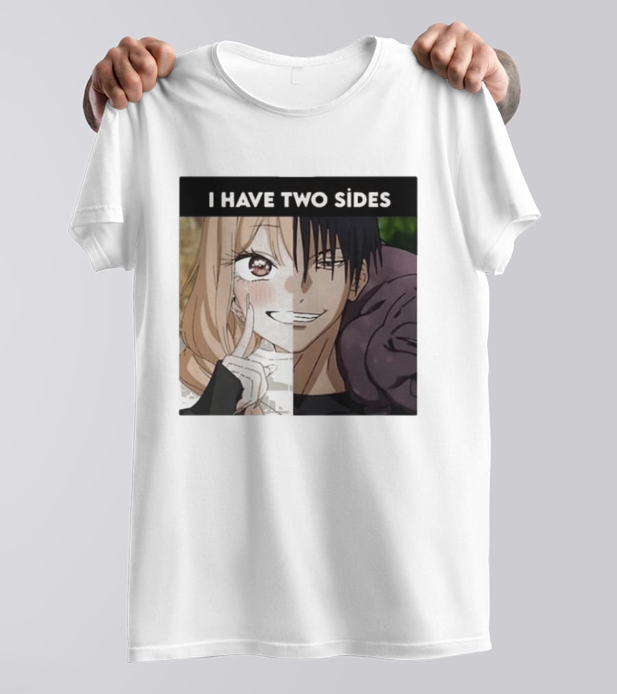 I Have Two Sides Toji Fushiguro And Marin Kitagawa Manga Characters T-Shirt