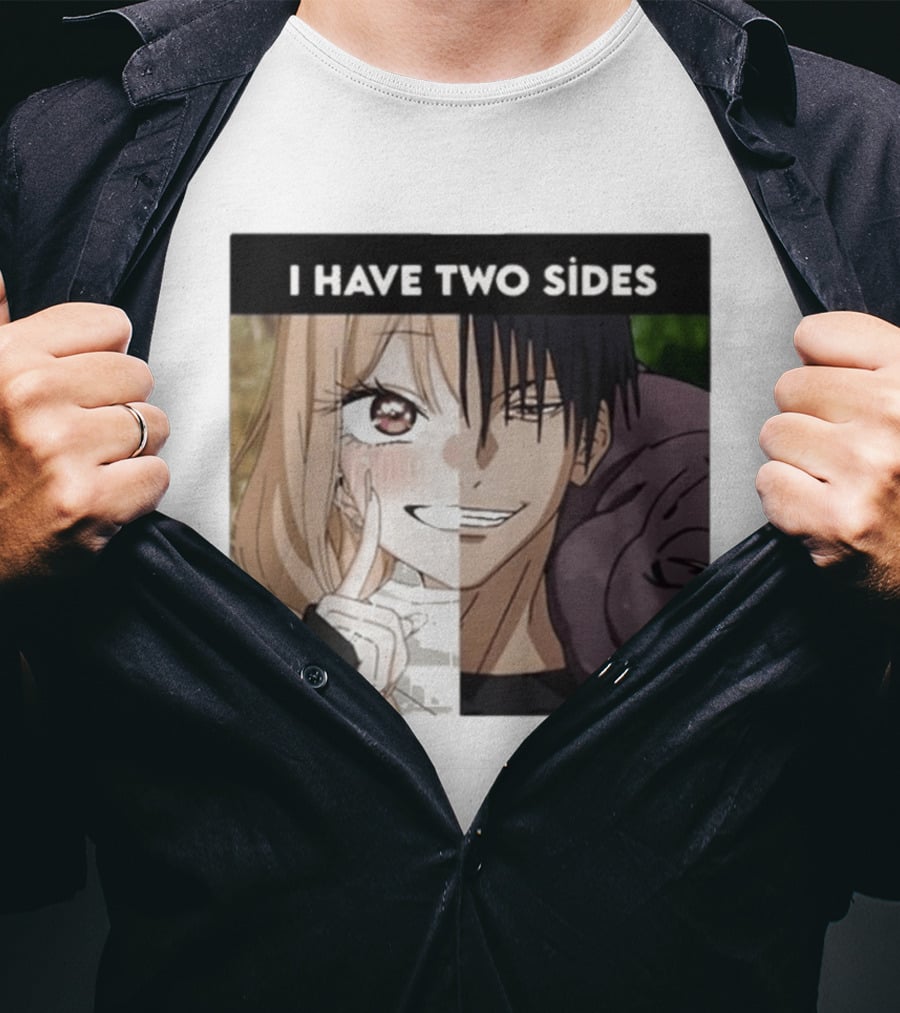 I Have Two Sides Toji Fushiguro And Marin Kitagawa Manga Characters T-Shirt