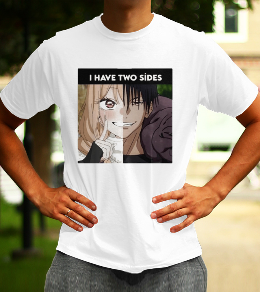 I Have Two Sides Toji Fushiguro And Marin Kitagawa Manga Characters T-Shirt