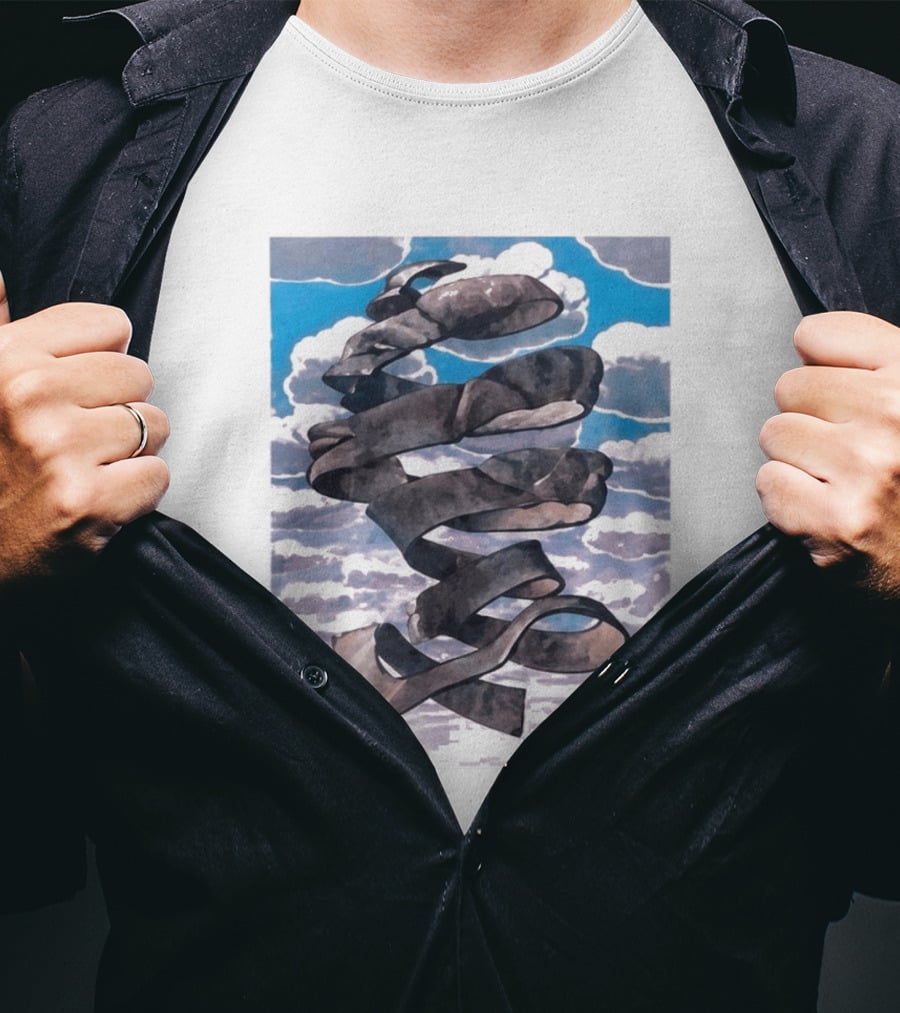 Tom Holland Celestial Ribbon In Cloudscape T-Shirt