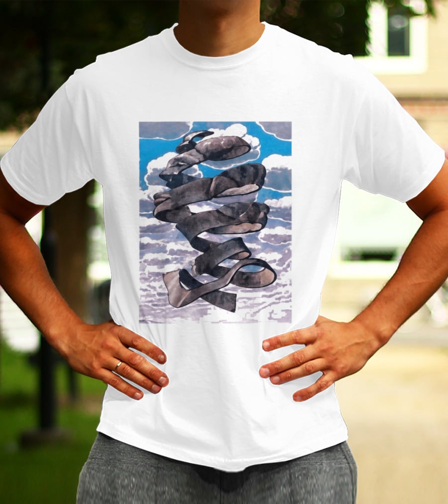 Tom Holland Celestial Ribbon In Cloudscape T-Shirt