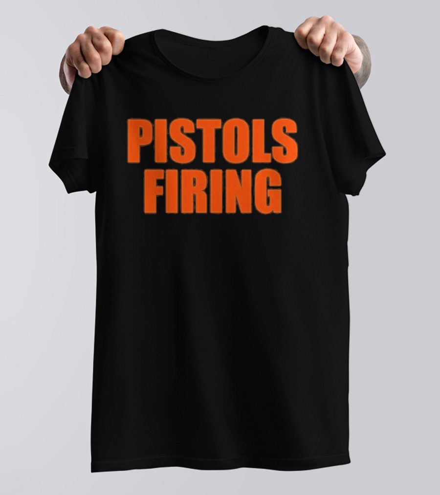 Old Row OSU Pistols Firing T-Shirt