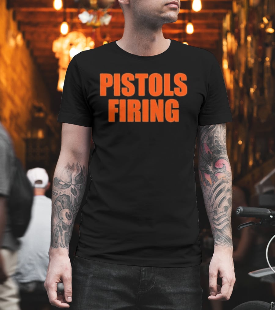 Old Row OSU Pistols Firing T-Shirt