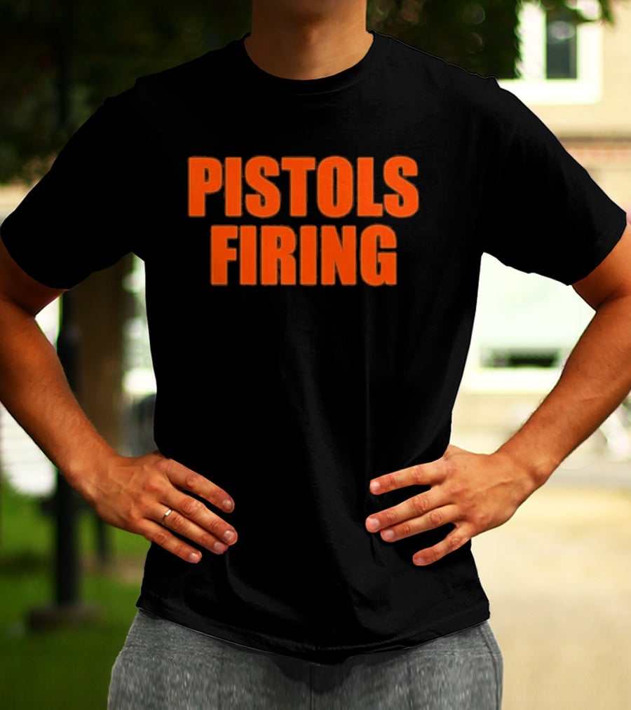 Old Row OSU Pistols Firing T-Shirt