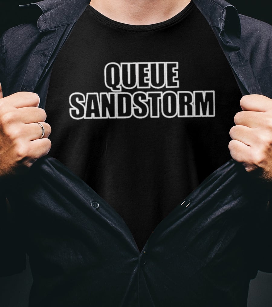 Queue Sandstorm South Carolina Gamecocks Football Fan Gear T-Shirt