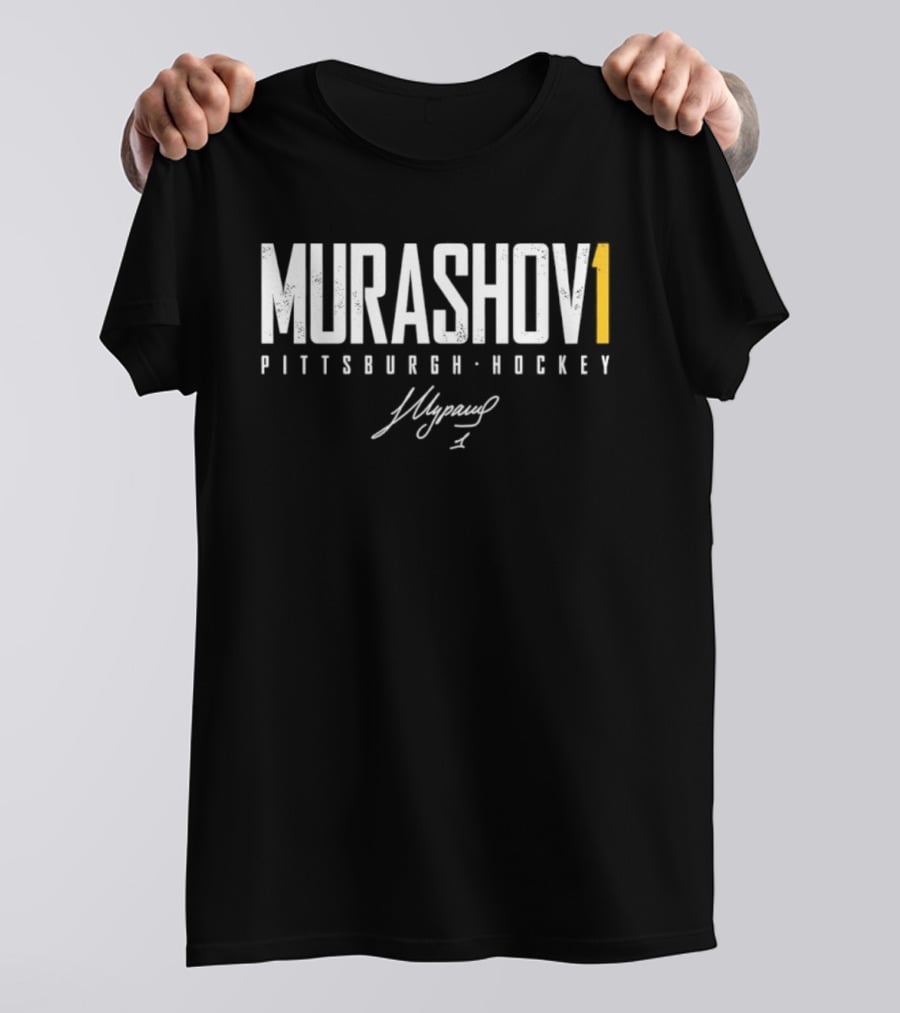Murashov 1 Pittsburgh Hockey Signature T-Shirt