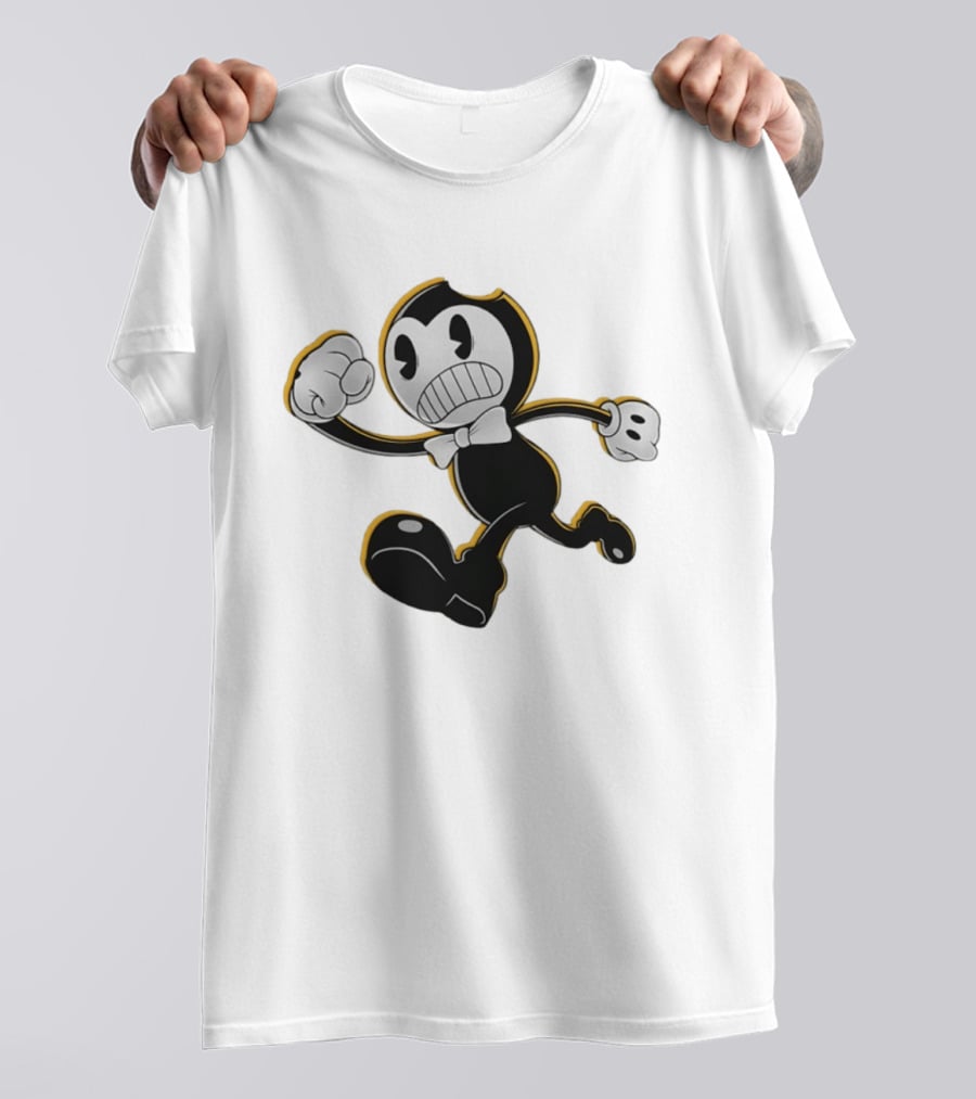 Nightmare Run Bendy Running Character Animation Game T-Shirt