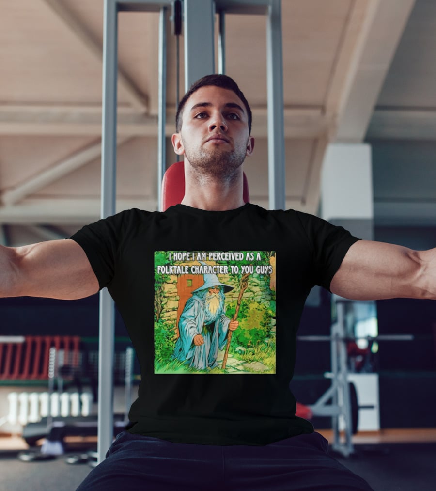 I Hope I Am Perceived As A Folktale Character To You Guys Wizard T-Shirt