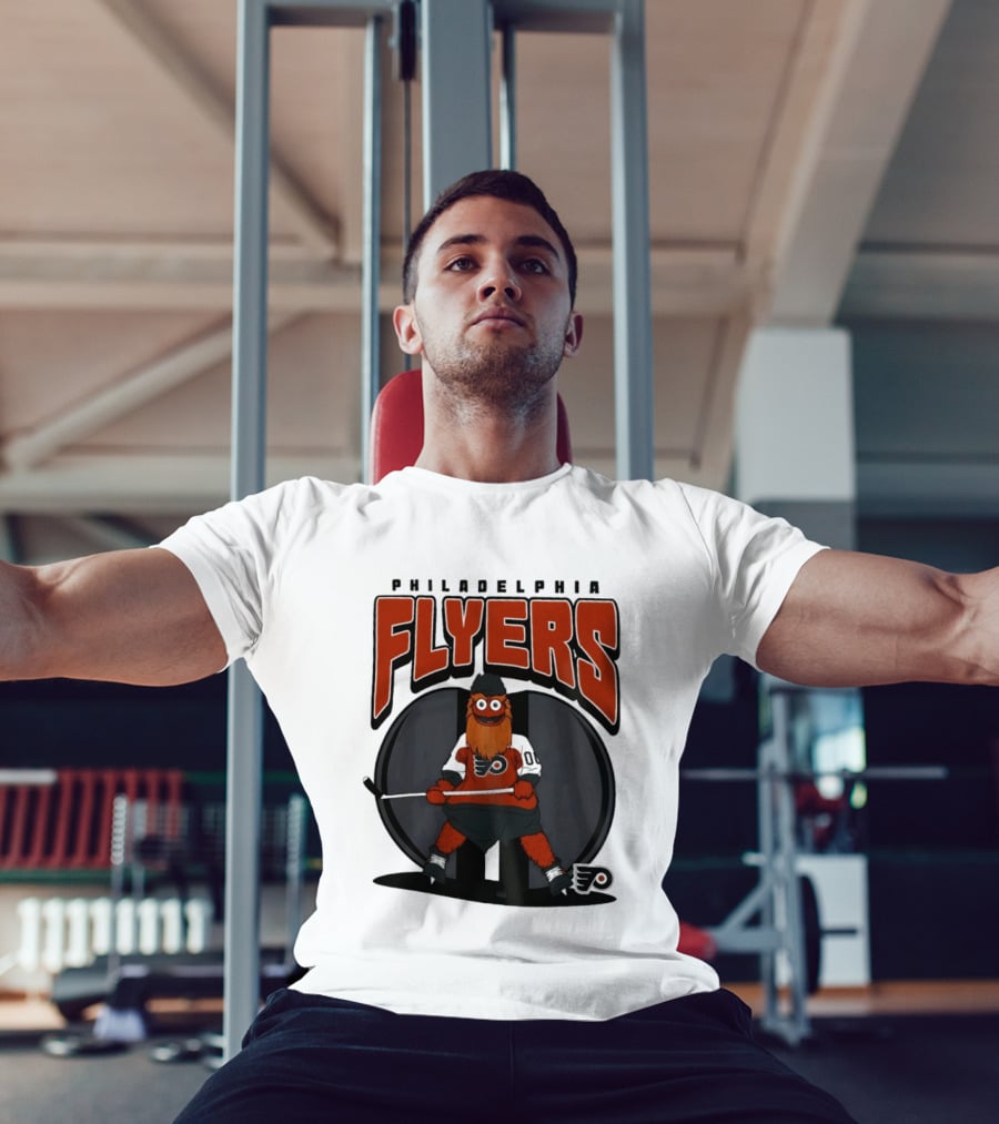Philadelphia Flyers Gritty Mania NHL 2026 Hockey Mascot Fan Gear T-Shirt