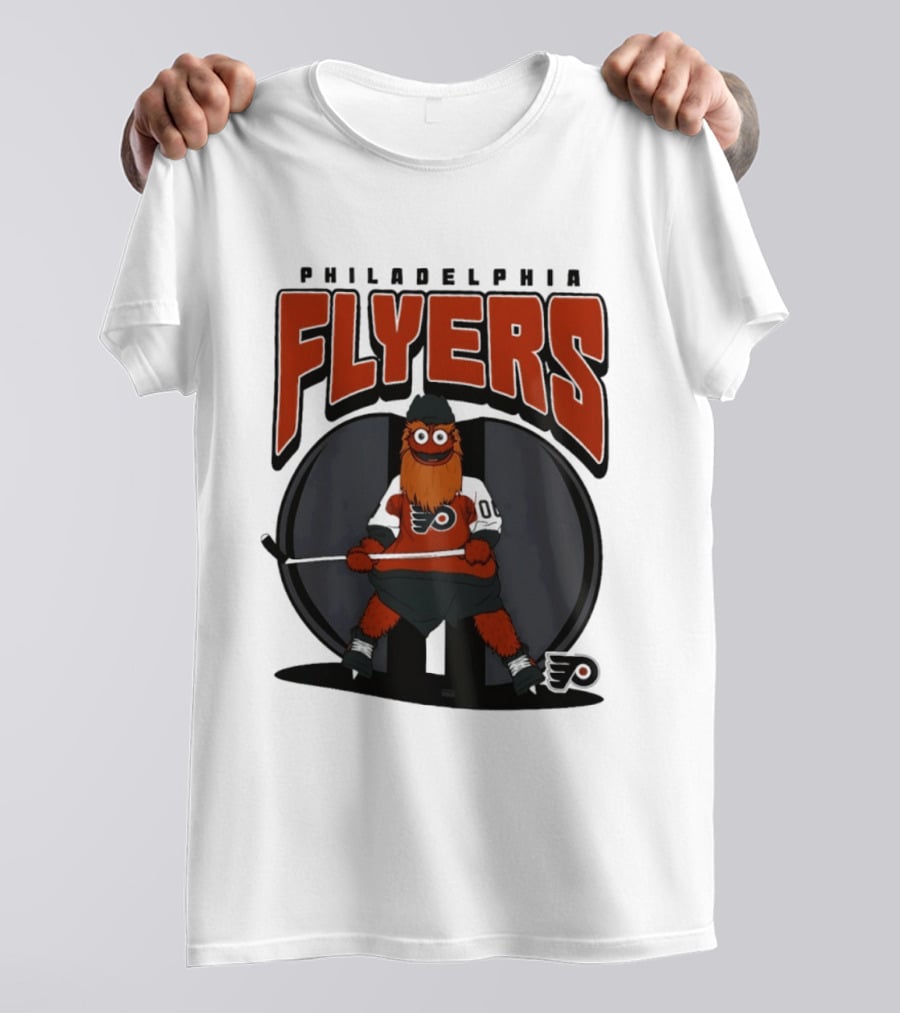 Philadelphia Flyers Gritty Mania NHL 2026 Hockey Mascot Fan Gear T-Shirt