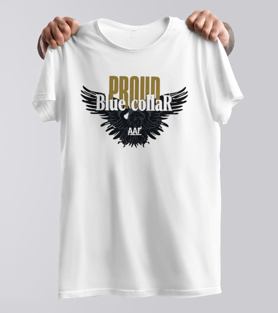 Proud Blue Collar AAF Eagle Worker T-Shirt