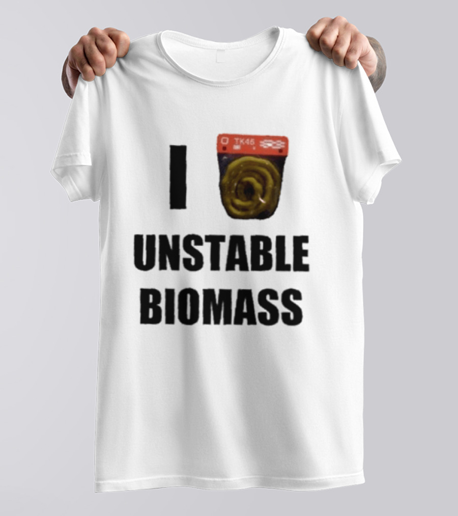 I Love Unstable Biomass TK45 Sci Fi Laboratory T-Shirt