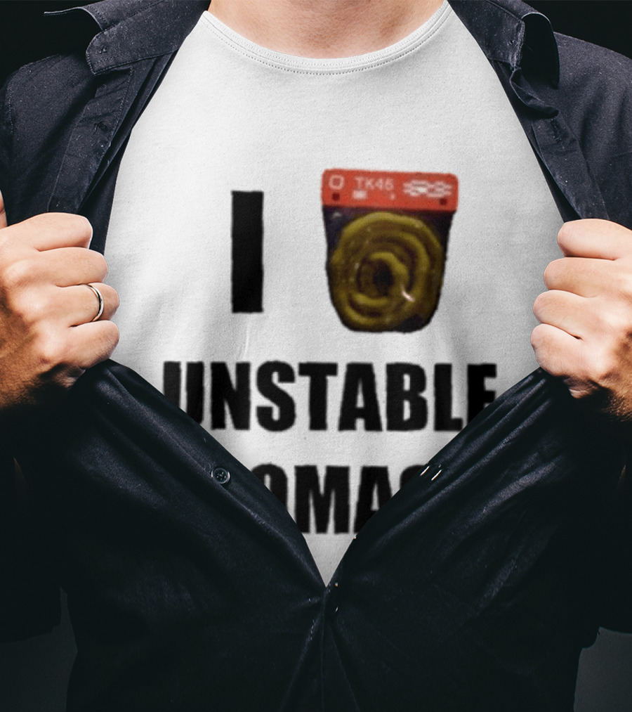 I Love Unstable Biomass TK45 Sci Fi Laboratory T-Shirt