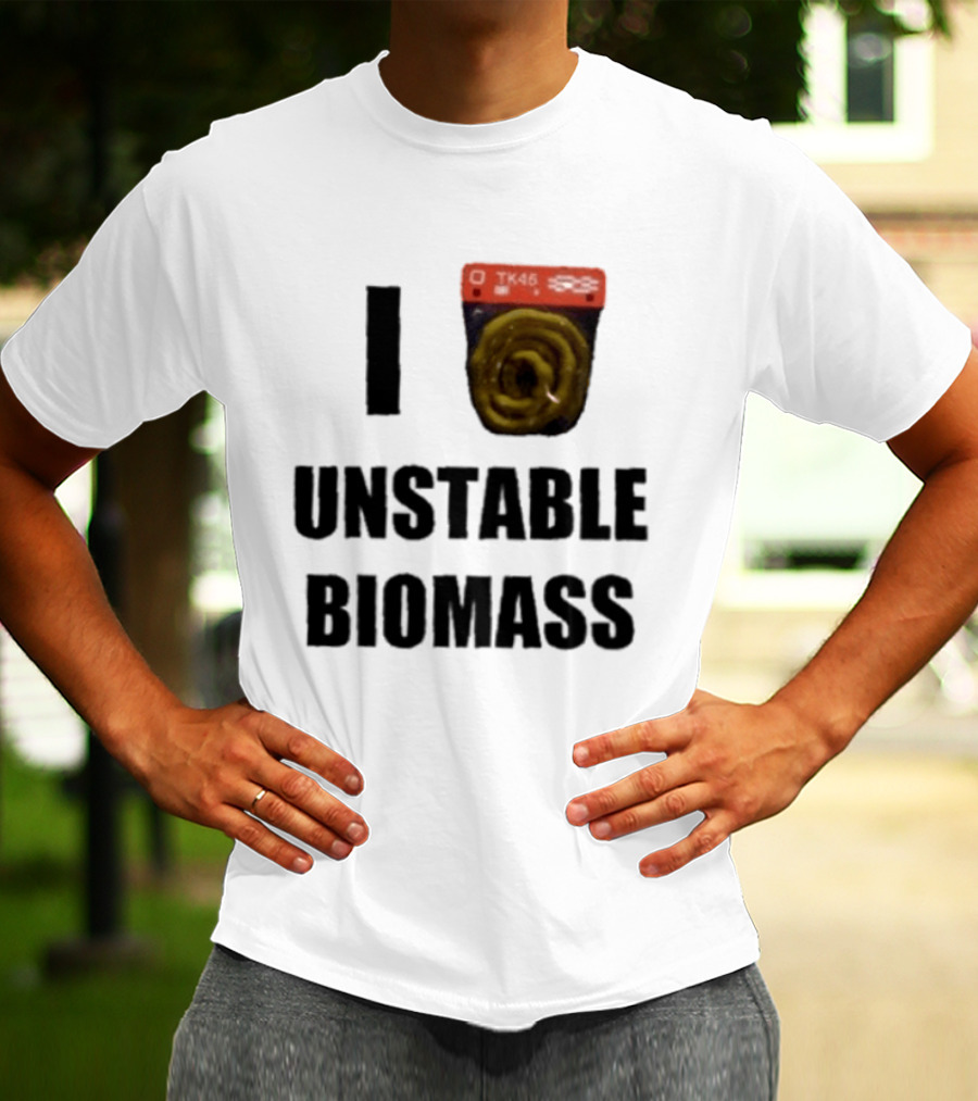 I Love Unstable Biomass TK45 Sci Fi Laboratory T-Shirt