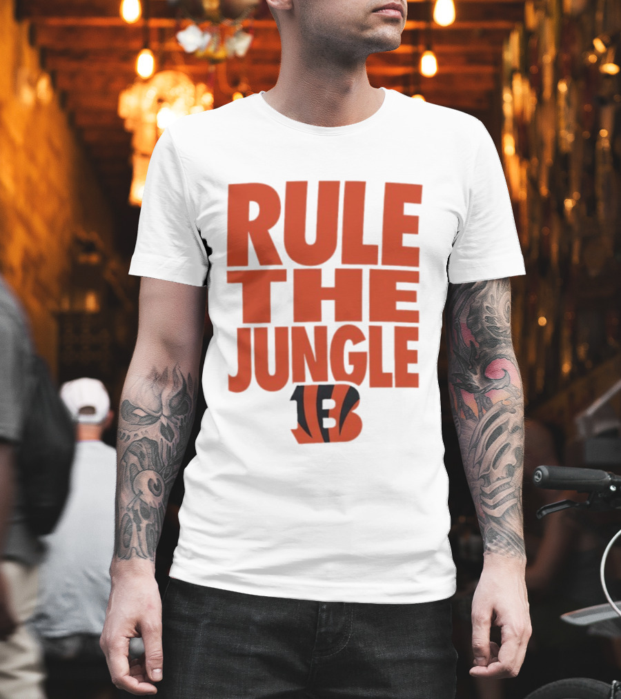 Cincinnati Bengals Rule The Jungle Bengals B T-Shirt