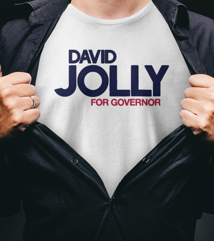 David Jolly For Governor Political Campaign T-Shirt