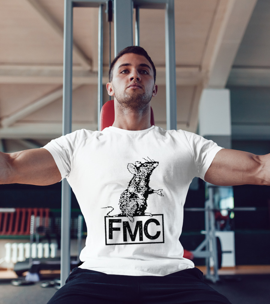 FMC Rat Rodent Sketch Drawing T-Shirt
