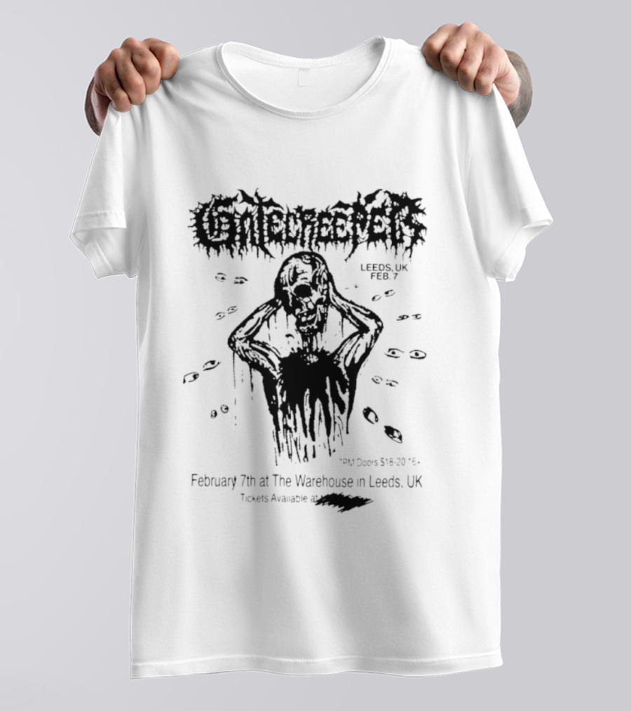 Gatecreeper Live In Leeds UK February 7th At The Warehouse Ticket Information And Event Details T-Shirt