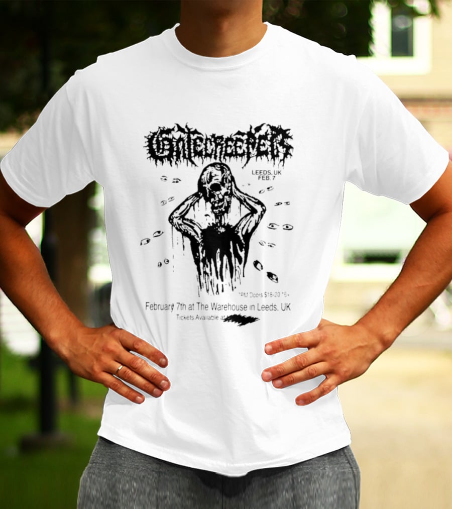 Gatecreeper Live In Leeds UK February 7th At The Warehouse Ticket Information And Event Details T-Shirt
