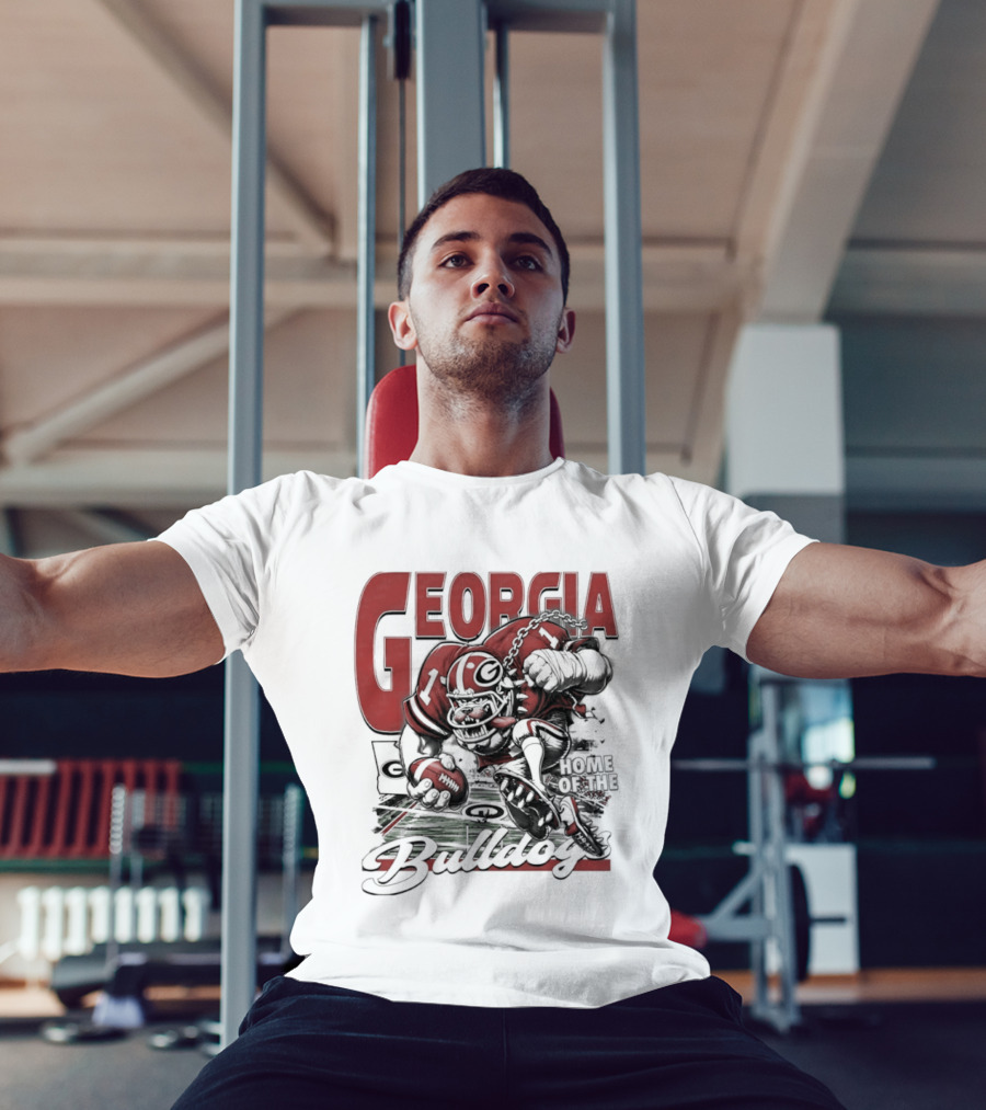 Georgia Bulldogs Home Of The Football Bulldogs T-Shirt