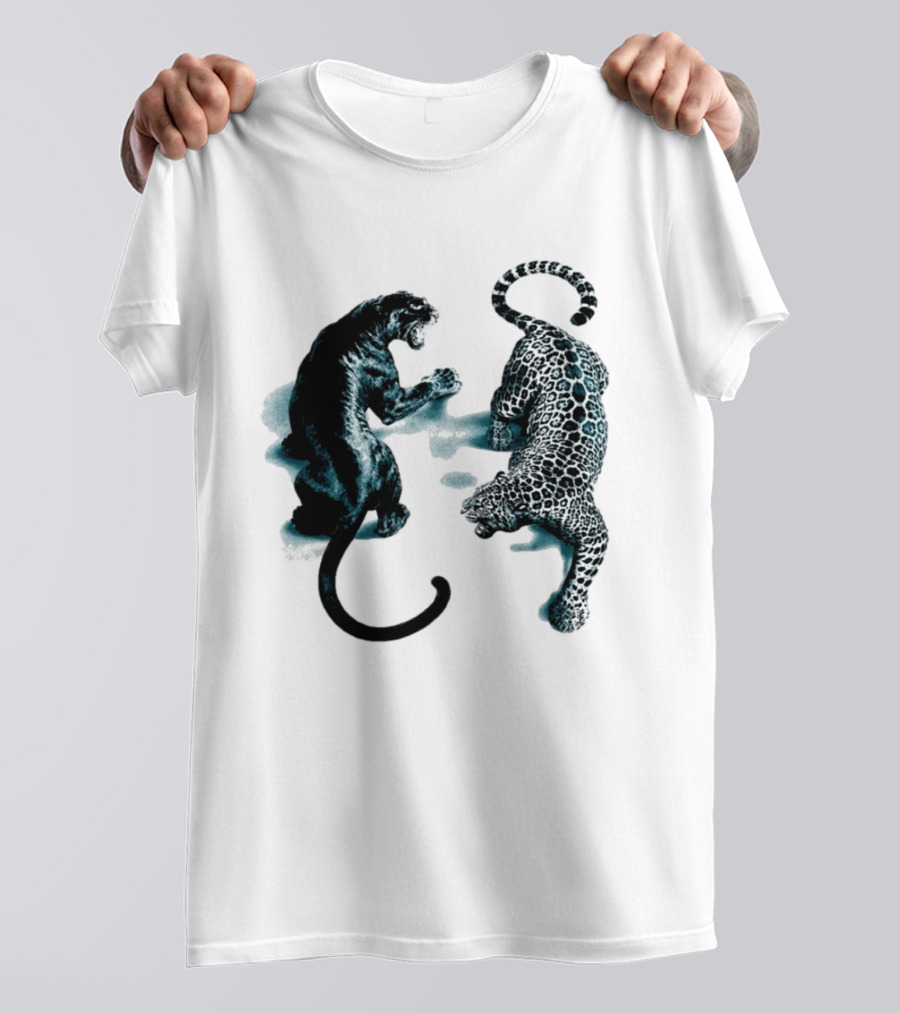 Panthers Vs Jaguars Big Cat Showdown T-Shirt